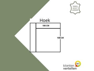 Leren elementenbank Flow - hoekelement, Antiek en Kunst, Ophalen of Verzenden