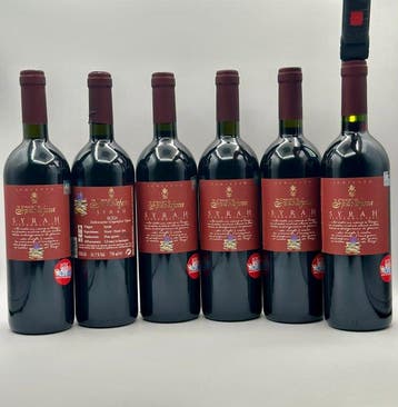 2003 Spadafora Syrah - Sicile - 6 Bouteilles (0,75 L)
