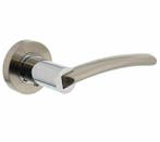 Intersteel Deurkruk Sylvia op rozet chroom/mat nikkel, Ophalen of Verzenden, Nieuw