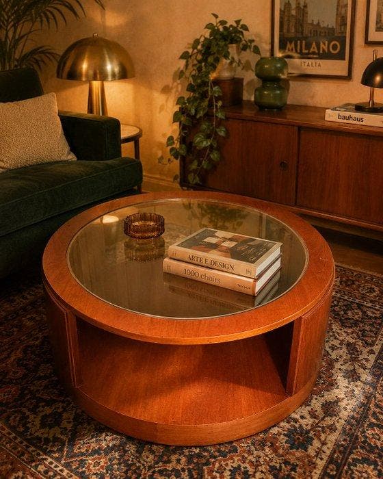 Centre de table - Bois - Art déco, Maison & Meubles, Maison & Meubles | Autre