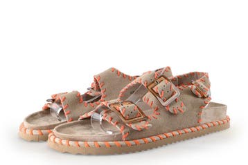 Colors of California Slippers in maat 41 Beige, Slippers, Verzenden, Beige, Zo goed als nieuw