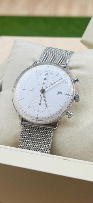 Junghans - Max Bill Chronoscope - 027/4003.44 - Homme - 2015, Bijoux, Sacs & Beauté