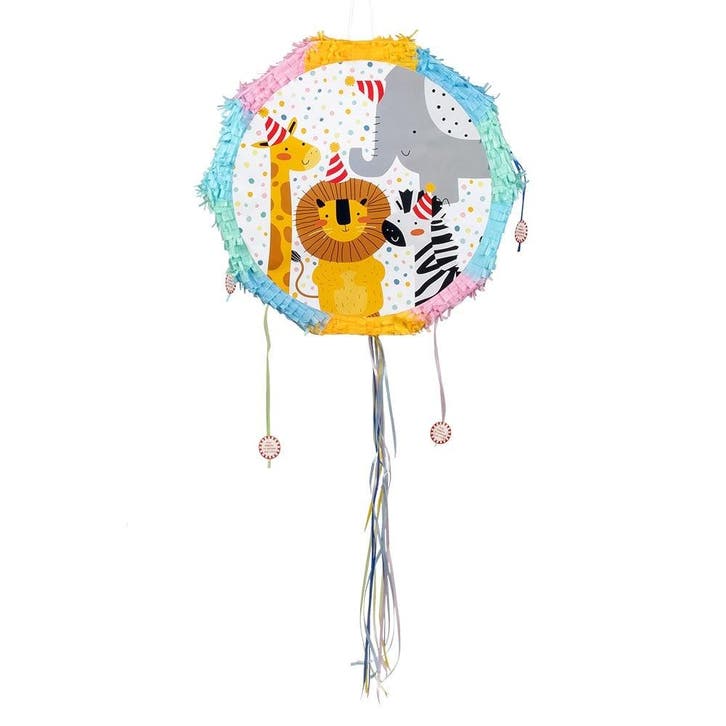 Jungle Pinata Dieren 44cm, Hobby en Vrije tijd, Feestartikelen, Nieuw, Verzenden