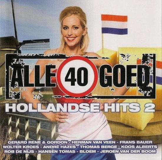 Various Artists - Alle 40 Goed - Hollandse Hits 2 op CD, CD & DVD, DVD | Autres DVD, Envoi