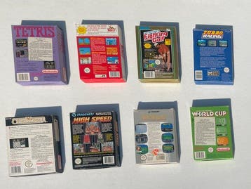 Nintendo - Nes - Lote de 8 Jogos NES PAL B — Coleção Vintage, Nieuw