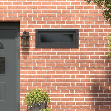 vidaXL Kelderraam RISOR 90 x 40 cm PVC en Glas, Verzenden, Nieuw