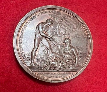 Frankrijk. Medal Napoleone primo console (1799-1804)