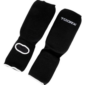Toorx Fitness Scheenbeschermers met voetbeschermer - stretch, Verzenden, Nieuw