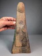 Crocodile Head Canoe Prow Ornament - Sculpture -, Antiquités & Art