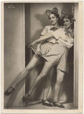 dOra/Benda - Two female dancers , around 1925