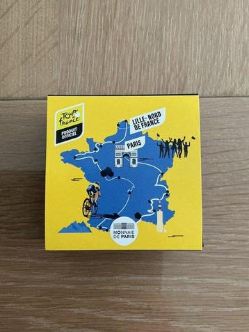 Frankrijk. 5 Euro 2025 Tour de France Proof (Zonder