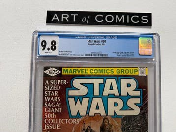 Star Wars #50 - CGC 9.8 - Darth Vader, Yoda, Obi-Wan Kenobi,