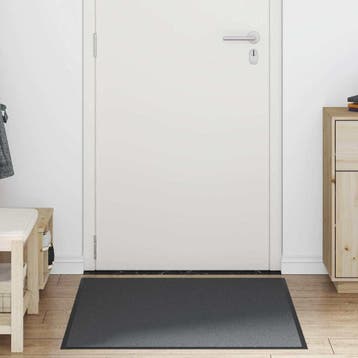 vidaXL Deurmat 80x120 cm antracietkleurig, Verzenden, Nieuw