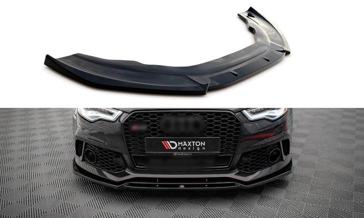 Front Splitter voor Audi A6 C7 met RS6 Look Voorbumper, Autos : Divers, Tuning & Styling, Enlèvement ou Envoi