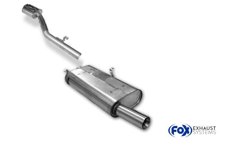 FOX BMW E30 318is eind- en voordemper - 1x80 Type 24, Autos : Pièces & Accessoires, Systèmes d'échappement, Envoi