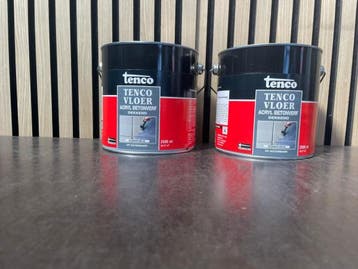 Veiling - Tenco Vloer Acryl Betonverf Cementgrijs 2,5 Liter, Bricolage & Construction, Peinture, Vernis & Laque
