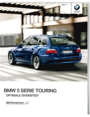 2010 BMW 5 SERIE TOURING BROCHURE NEDERLANDS, Nieuw