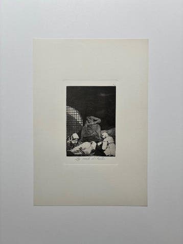 Francisco De Goya (1746-1828) - Caprichos Plate 34: Las