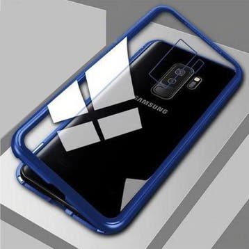 Samsung Galaxy A8 Plus Magnetisch 360° Hoesje met Tempered, Verzenden, Nieuw