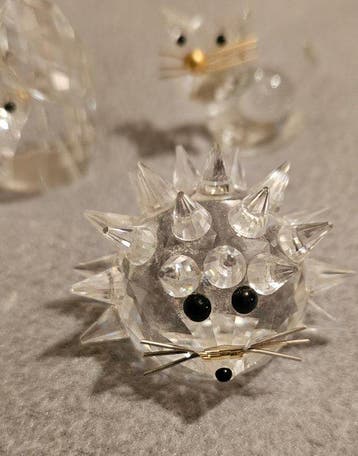 Swarovski - Beeldje - Diverse swarovski dieren (6) - Kristal