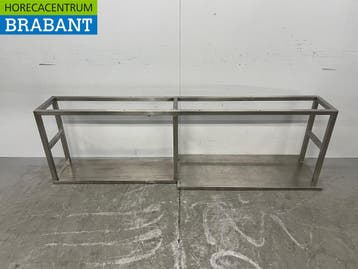 RVS Plafond Rek Etagère Brug 200 x 45 x 60 cm Horeca, Ophalen of Verzenden, Nieuw in verpakking
