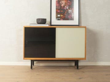 Commode - Walnoot - Ladekast uit de jaren 1950