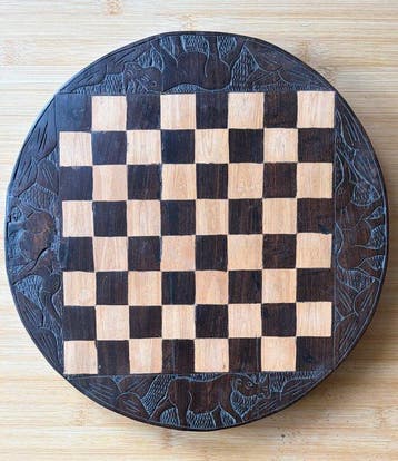 Schaakspel - Hout