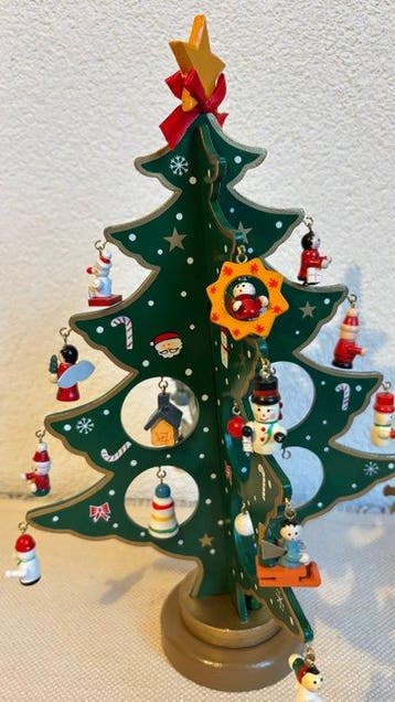 Kerstdecoratie - Hout, Nieuw