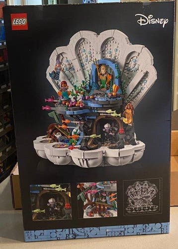 Lego Set - 43225 - Disney - The Little Mermaid Royal, Nieuw