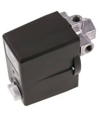 Pressostat Pour Compresseur 4 à 11 bar 1xG1/2 3xG1/4, Verzenden