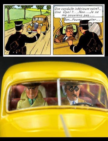 Tintin - 1 - Album : Les 7 Boules de Cristal 1/24 - La