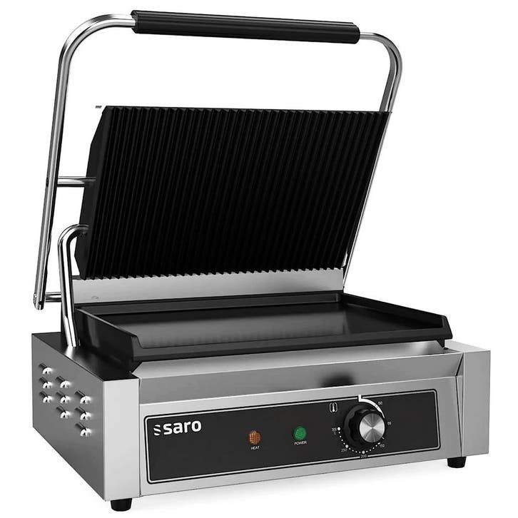Contact-/Paninigrill | PG-SERIE | Enkel | Glad/Gegroefd, Articles professionnels, Horeca | Équipement de cuisine, Envoi