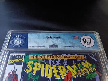 Spider-Man (Vol. 1) #8 - EGC 9.7 - Perceptions, part 1 - 1