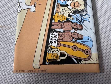 Collection daimants pour réfrigérateur - Tintin, La vitrine
