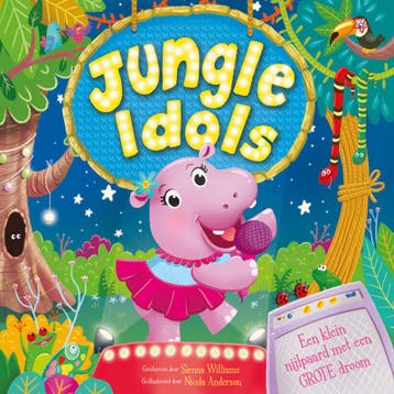 Prentenboek padded - Jungle Idols - prentenboek padded, Verzenden