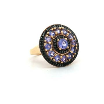 Sans prix de réserve - Bague Argent - 1.57ct. tw. Tanzanite, Nieuw