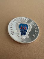 Penning - 2 Medaglie commemorative Foggia - 55 gr Ag .800