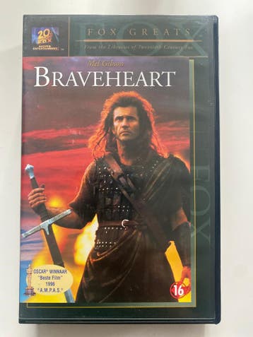 BRAVEHEART (VHS), Cd's en Dvd's, VHS | Film, Gebruikt