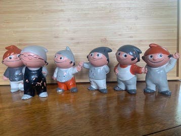 Goebel, Mainzelmännchen Advertentiefiguur (6) - Rubber -