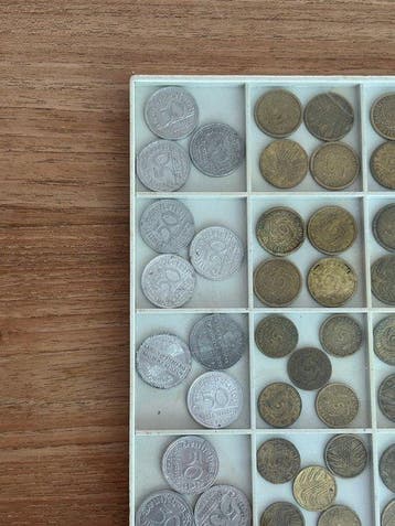 Duitsland, Weimar Republiek Collection of 100+ coins,, Postzegels en Munten