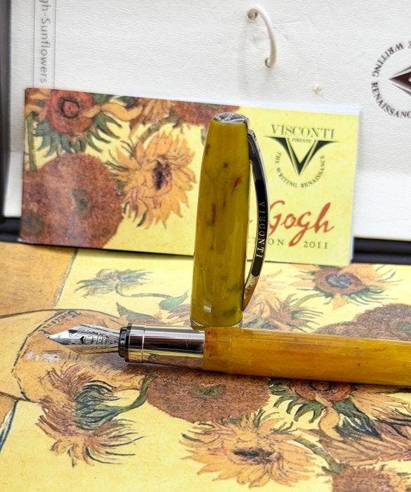 Visconti - Van Gogh Sunflowers - Vulpen, Verzamelen, Pennenverzamelingen