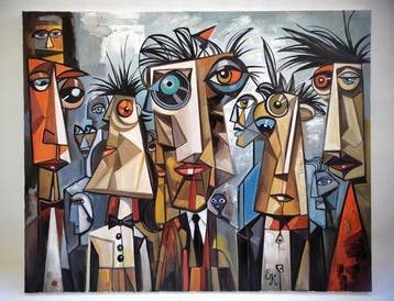 Elena Khmeleva - Les intellectuels. XL