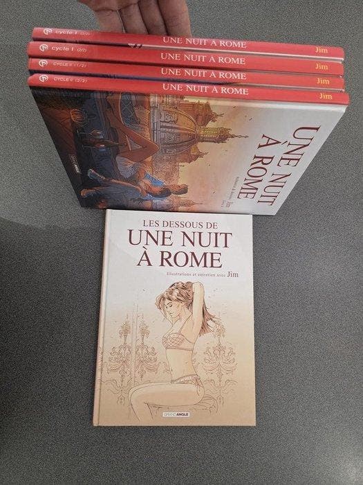 Une Nuit à Rome T1 à T4 + HS - Série complète - 5x C - 5, Livres, BD