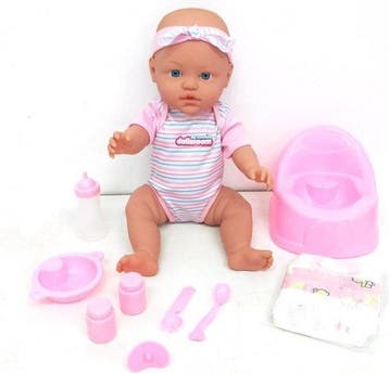 My Beautiful Dolls Room Pop Drink & Plas - 43 cm met 9 ac..., Verzenden, Nieuw