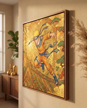 MEDSAN - Golden Naruto Klimt () - UNIQUE WORK