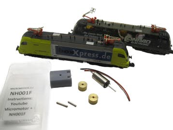 micromotor NH001F motor ombouwset voor Hobbytrain 10105,, Verzenden, Overige typen