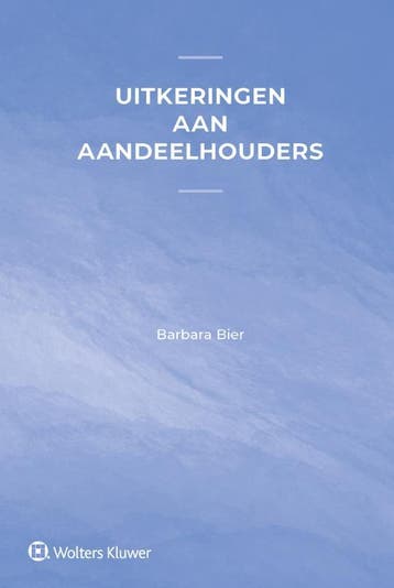 Uitkeringen aan aandeelhouders 9789013173659, Verzenden, Zo goed als nieuw