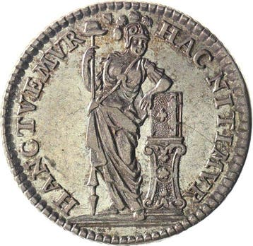 Nederland - Utrecht. Muntmeesterpenning of 1/4 Gulden 1759