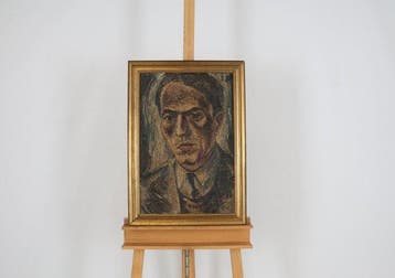 Adriaan Lubbers (1892-1954) - Portret van Leo Gestel