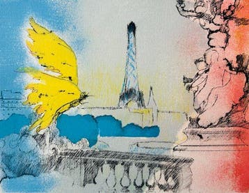 Paul Guiramand (1926-2007) - La Tour Eiffel, Paris -, Antiquités & Art